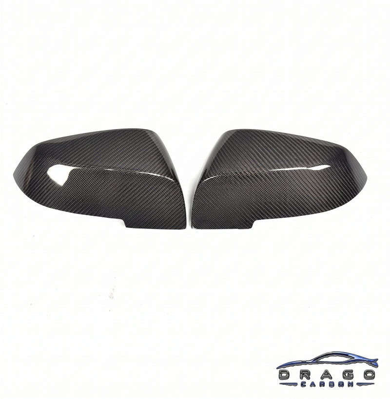 BMW M5/5 Series F10/F11 Carbon Fiber Mirror Caps — DC Style 2