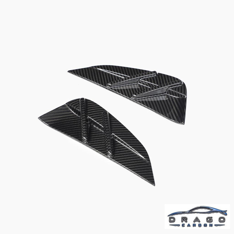 BMW M3 G80/G81 Dry Carbon Fiber Side Fender Trims — DC Style 1