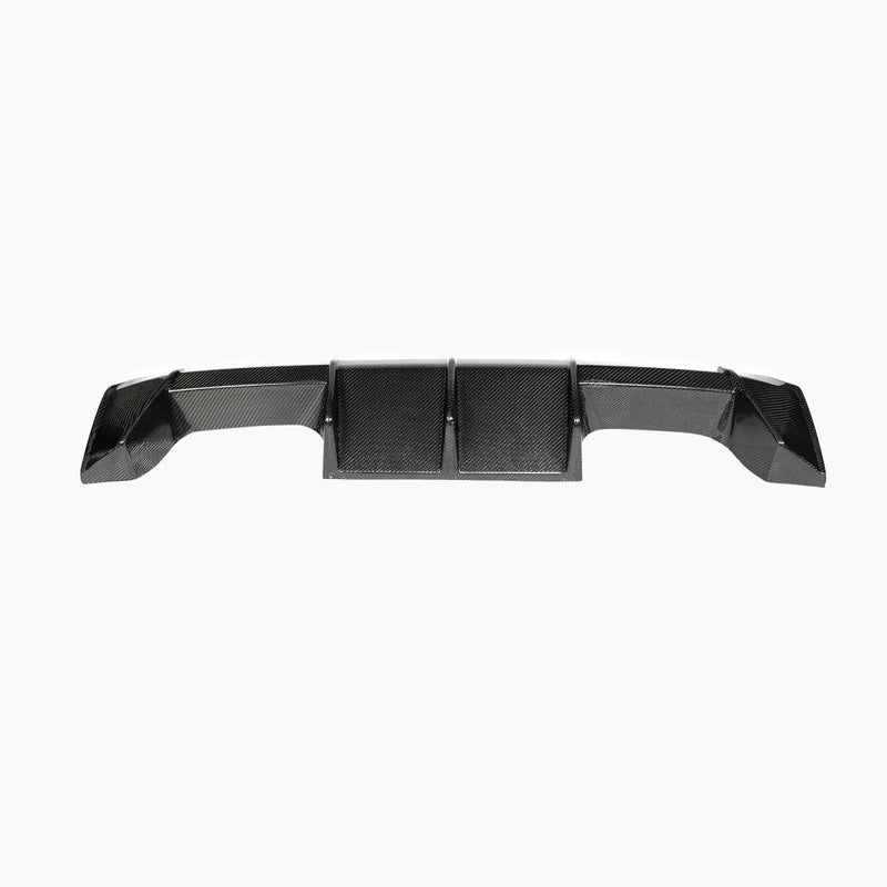 BMW M3 M4 G80 G82 G83 carbon fiber rear diffuser DC Style 8 - side