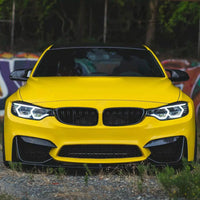 BMW M3/M4 F80/F82/F83 Dry Carbon Fiber Front Splitters flaps — DC Style 2