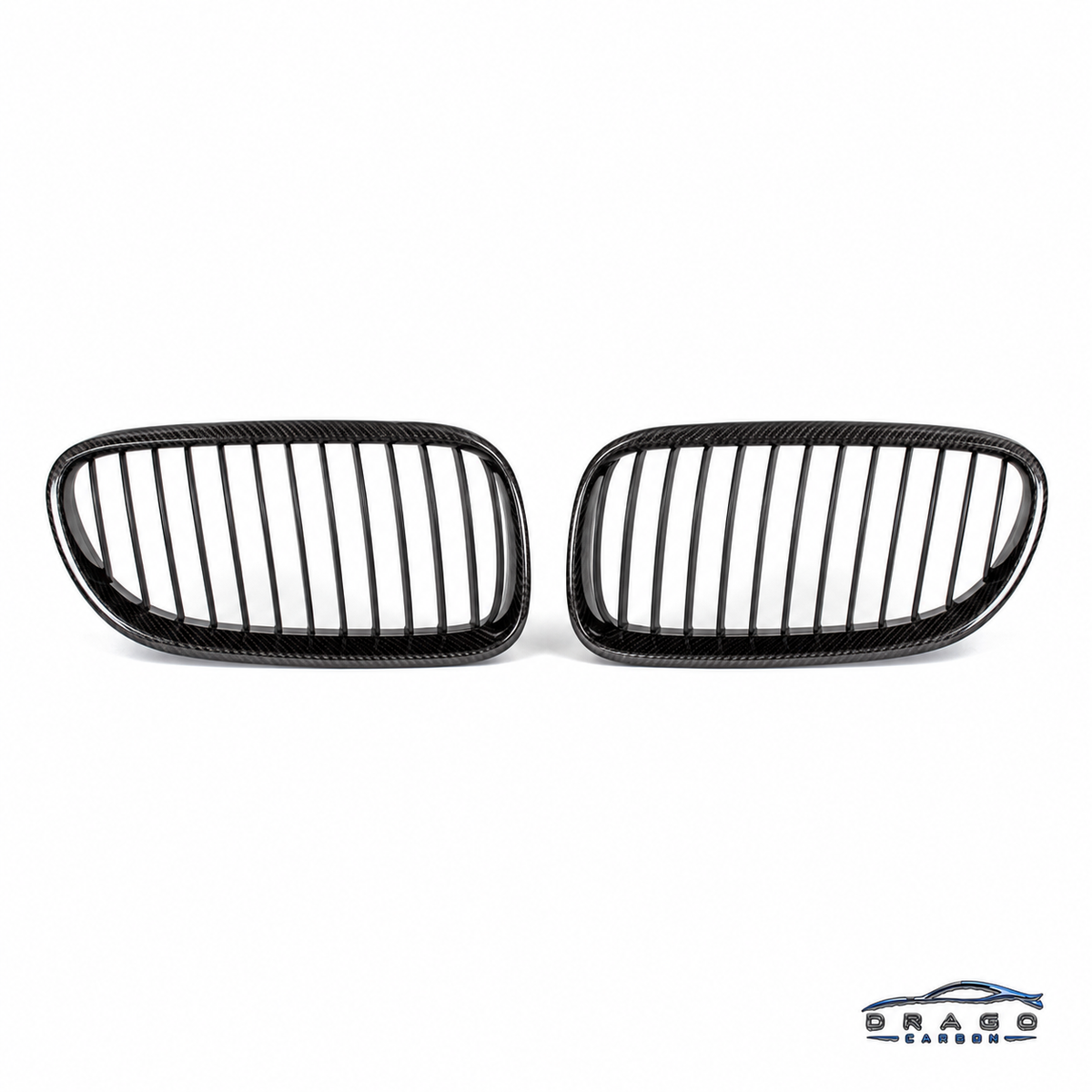 BMW 3 Series E9X Carbon Fiber Grille — DC Style 1