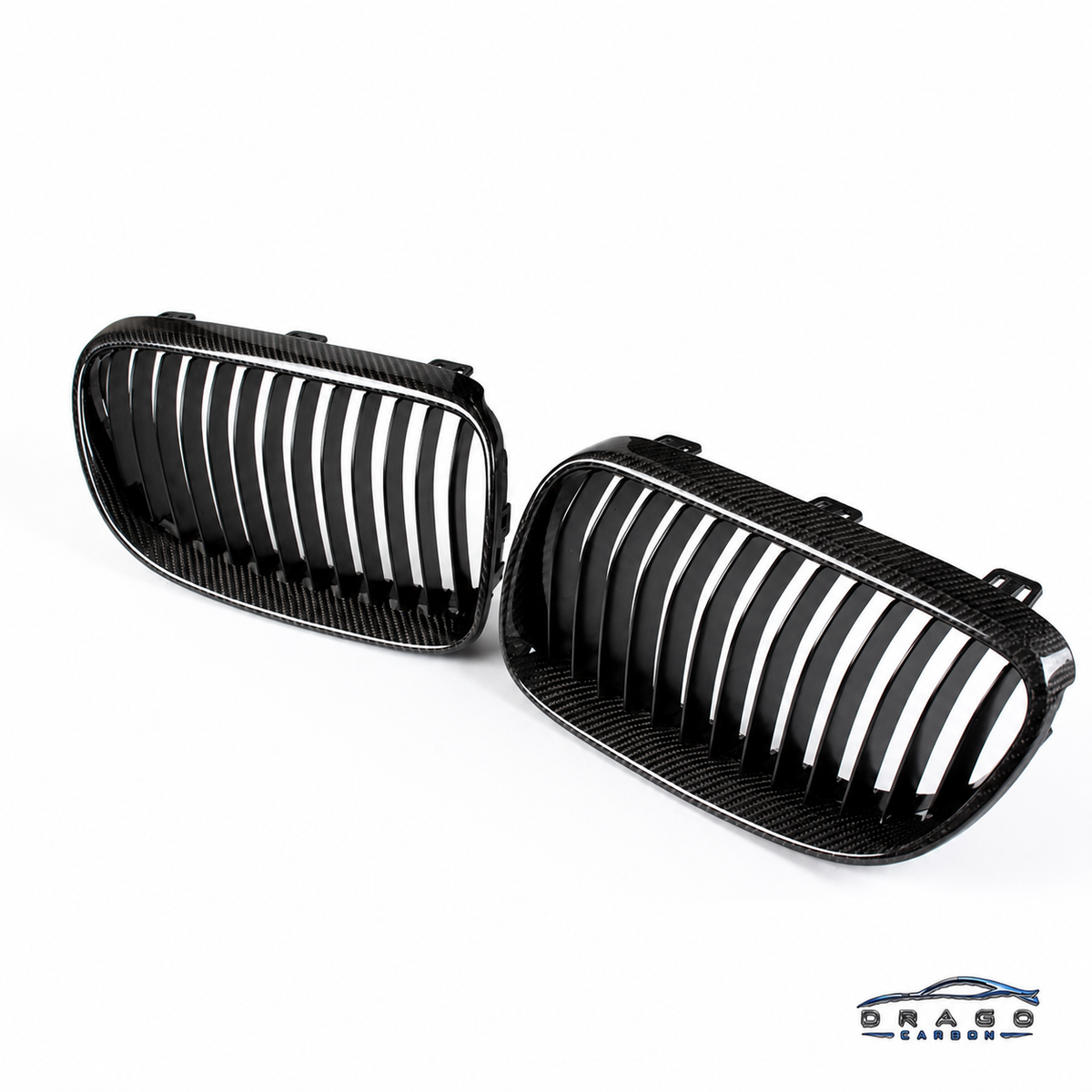 BMW 3 Series E9X Carbon Fiber Grille — DC Style 1