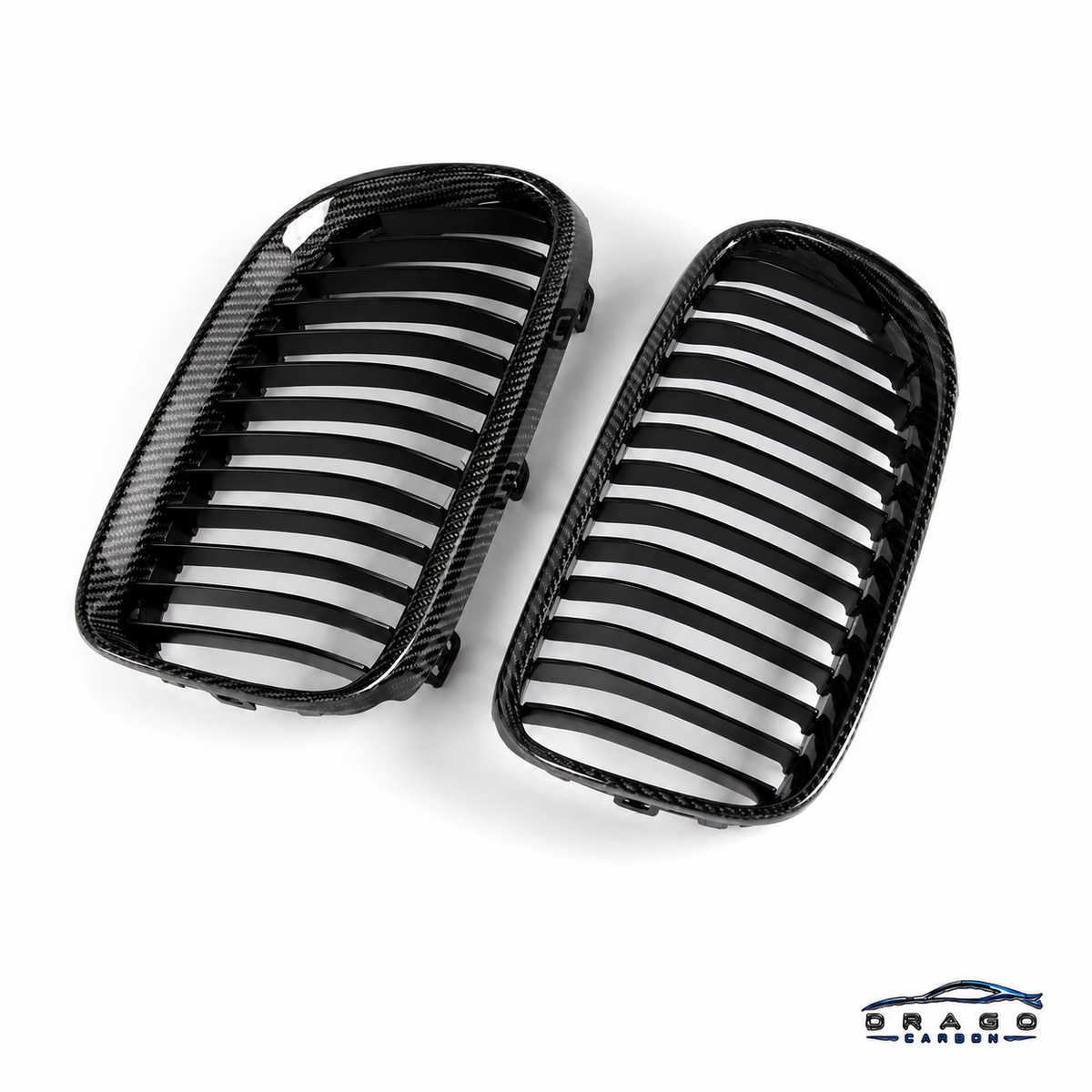 BMW 3 Series E9X Carbon Fiber Grille — DC Style 1