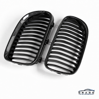 BMW 3 Series E9X Carbon Fiber Grille — DC Style 1