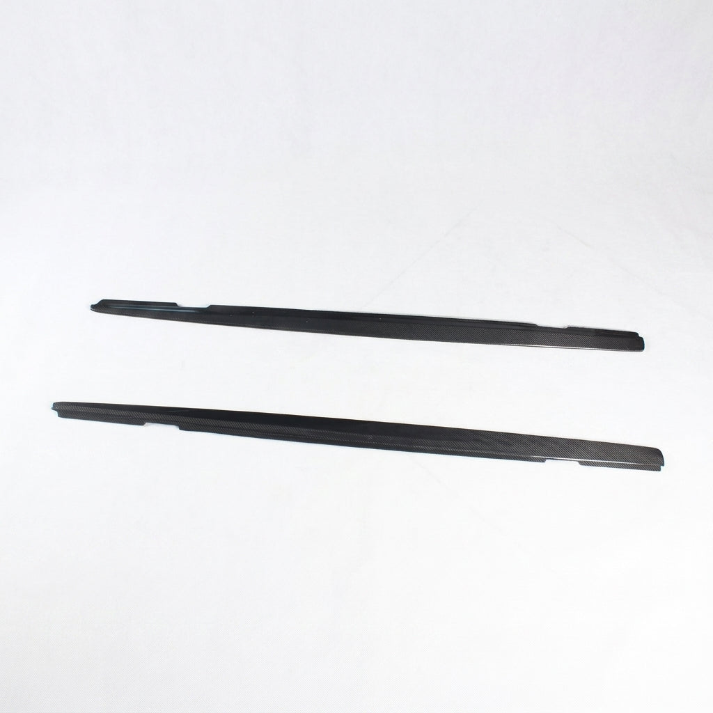 BMW 2 Series F22/F23 Carbon Fiber Side Skirts — DC Style 1