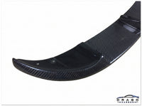 BMW M5/5 Series F10 Carbon Fiber Front Lip — DC Style 1
