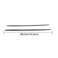 BMW 1 Series F20 Carbon Fiber Side Skirts