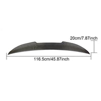 BMW 3 Series E46 Carbon Fiber Spoiler