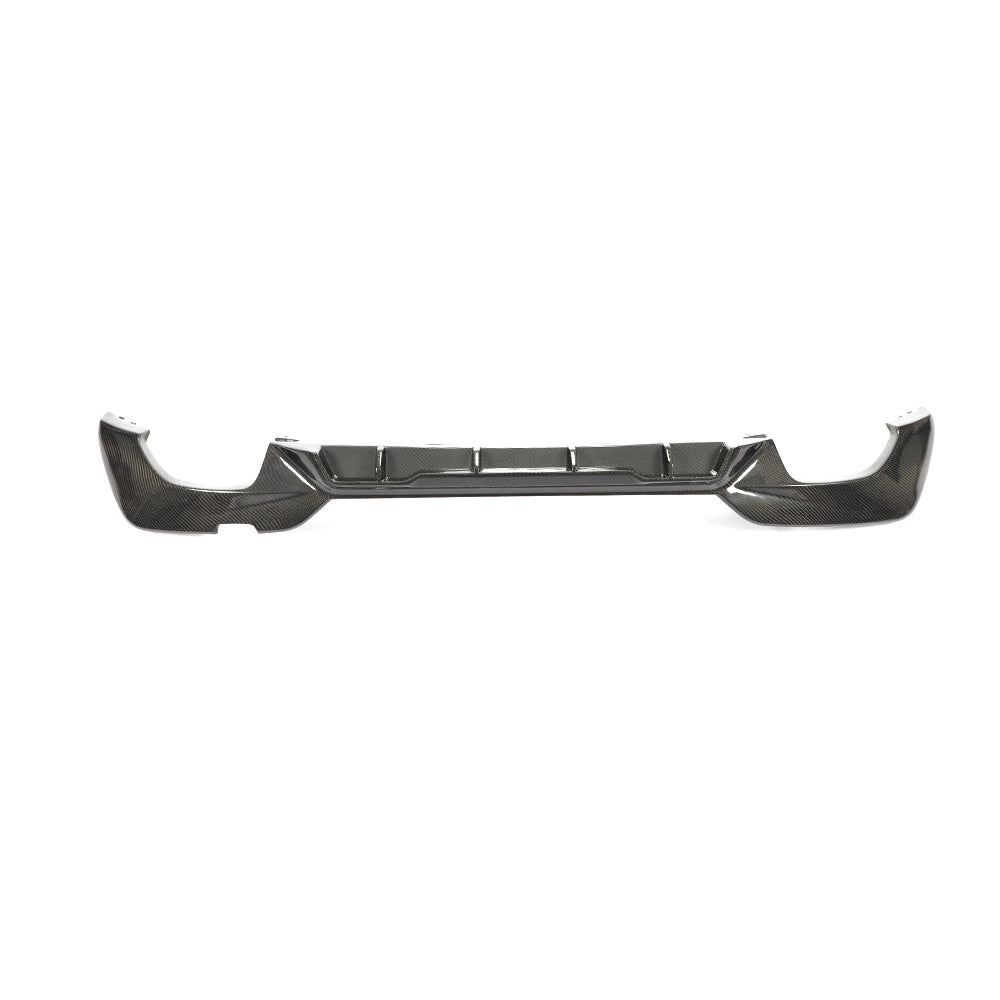 BMW 3 Series G20 G28 carbon fiber rear diffuser DC Style 10 - front