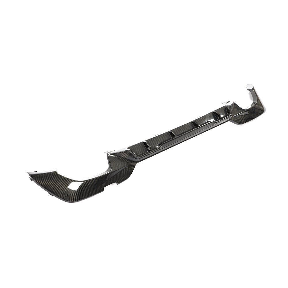 BMW 3 Series G20 G28 carbon fiber rear diffuser DC Style 10 - angle