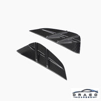 BMW M3 G80/G81 Dry Carbon Fiber Side Fender Trims — DC Style 1