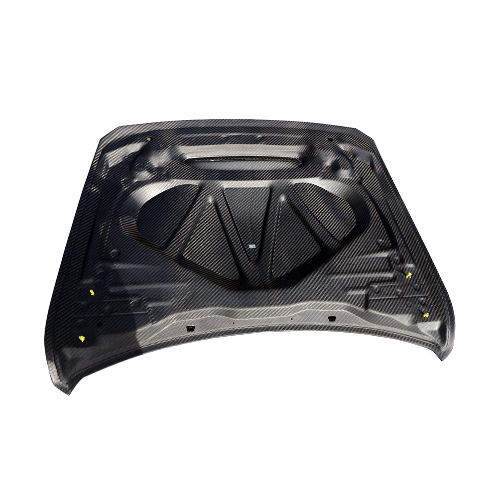 BMW M3/M4 F80/F82/F83 Dry Carbon Fiber Hood — DC Style 2