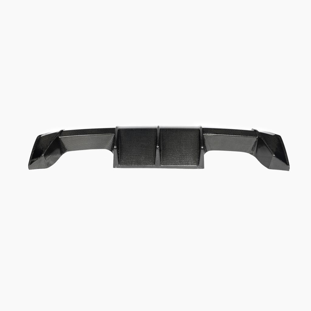 BMW M3 M4 G80 G82 G83 carbon fiber rear diffuser DC Style 8 - side