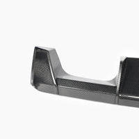 BMW M3 M4 G80 G82 G83 carbon fiber rear diffuser DC Style 8 - rear